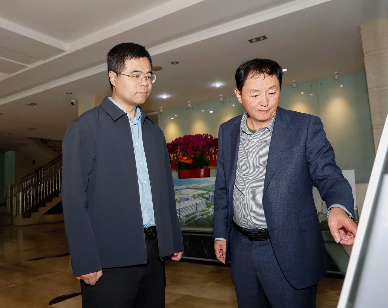 丰泽区政府主要领导调研企业发展、工业园区标准化建设