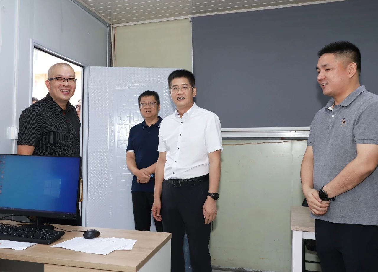 丰泽区委主要领导调研府东路北延伸段项目征迁前期准备工作