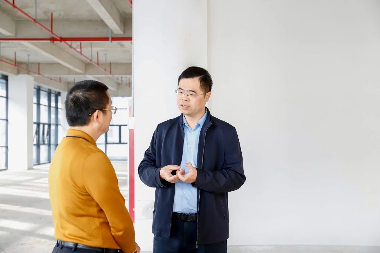 丰泽区政府主要领导到泉州数字经济产业园 调研工业园区标准化建设工作