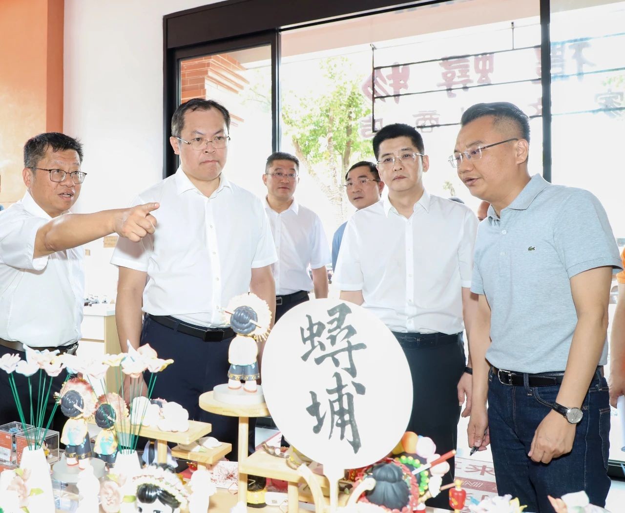 石狮考察团到丰泽调研蟳埔民俗文化村