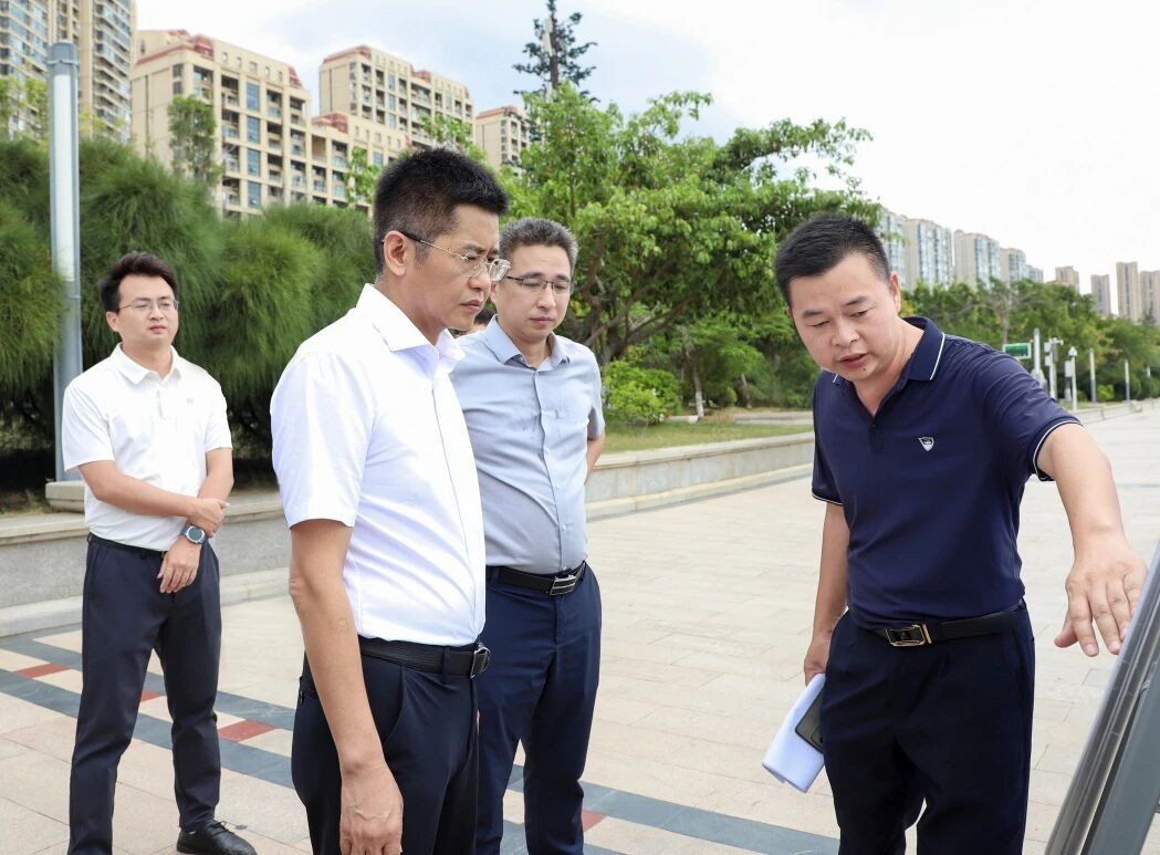丰泽区委主要领导调研生态环保、水环境综合治理和城市管理工作