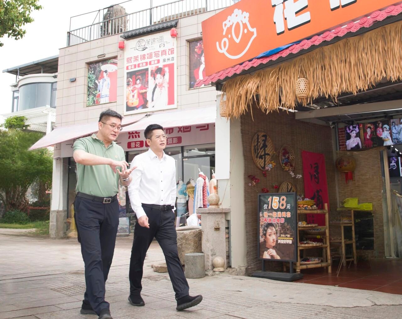 丰泽区委主要领导调研节前热门旅游景点服务保障工作