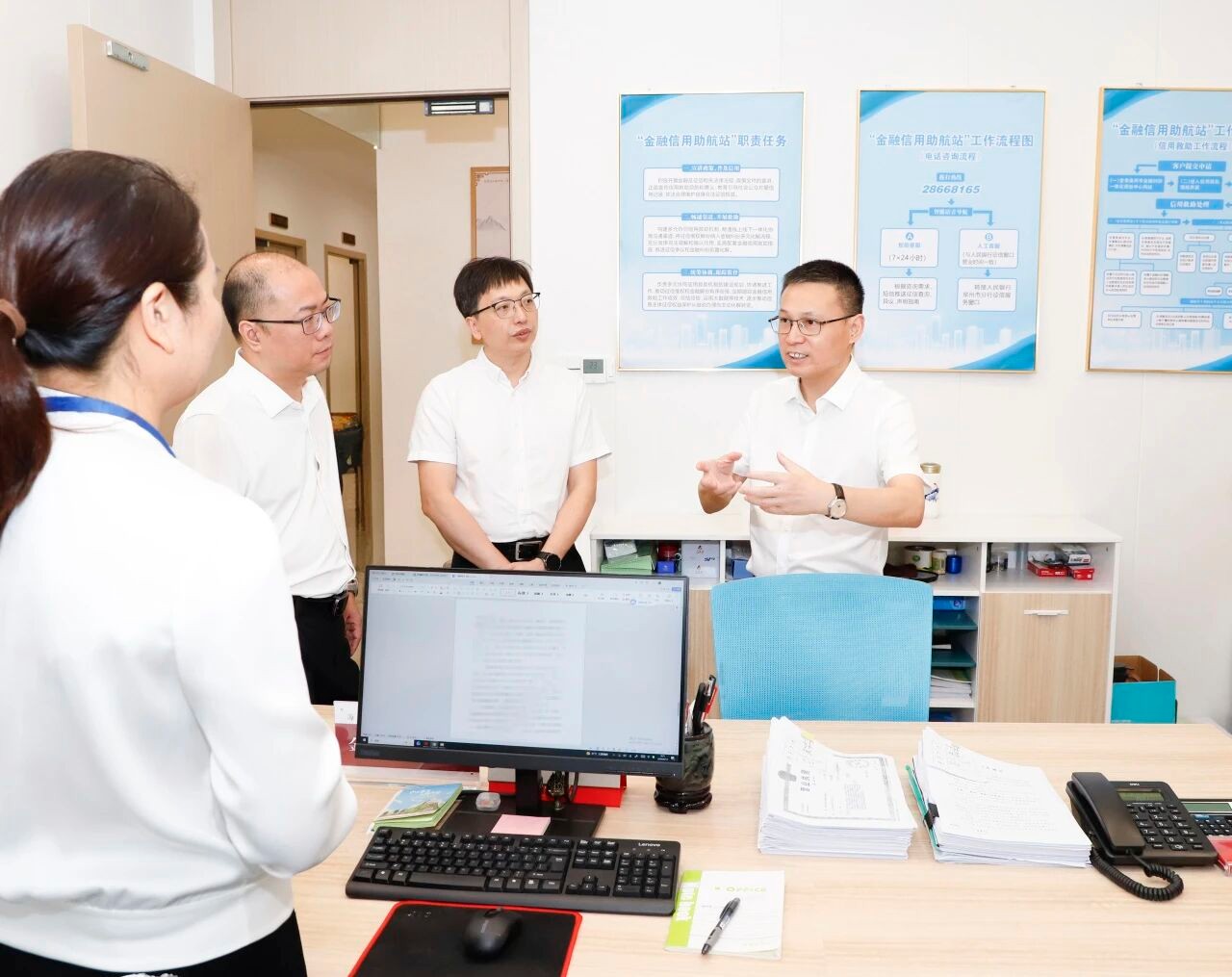 丰泽区委主要领导调研园区建设、基层治理等工作