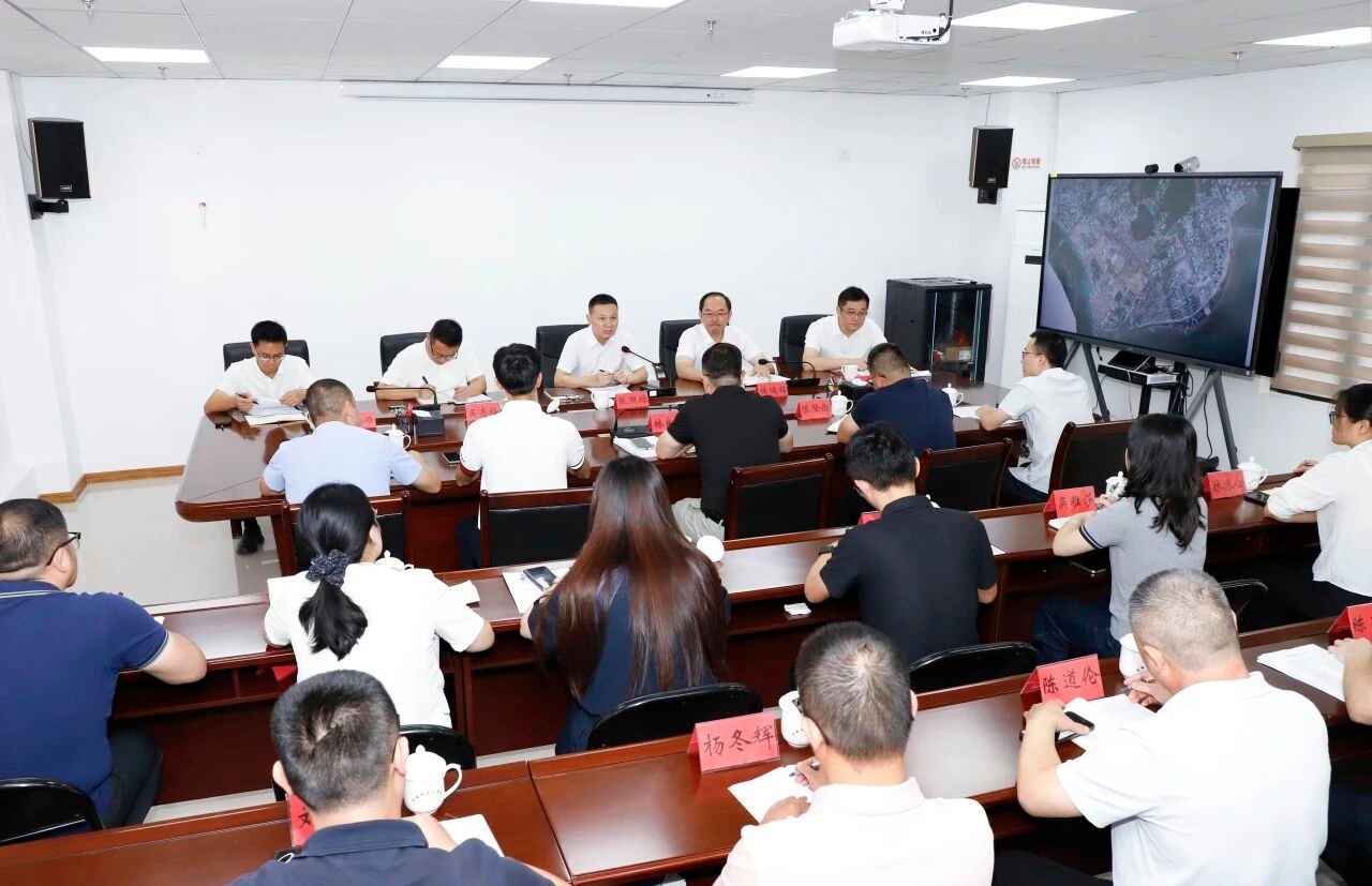 丰泽区委主要领导调研东海街道外贸经济、城市新区建设等工作